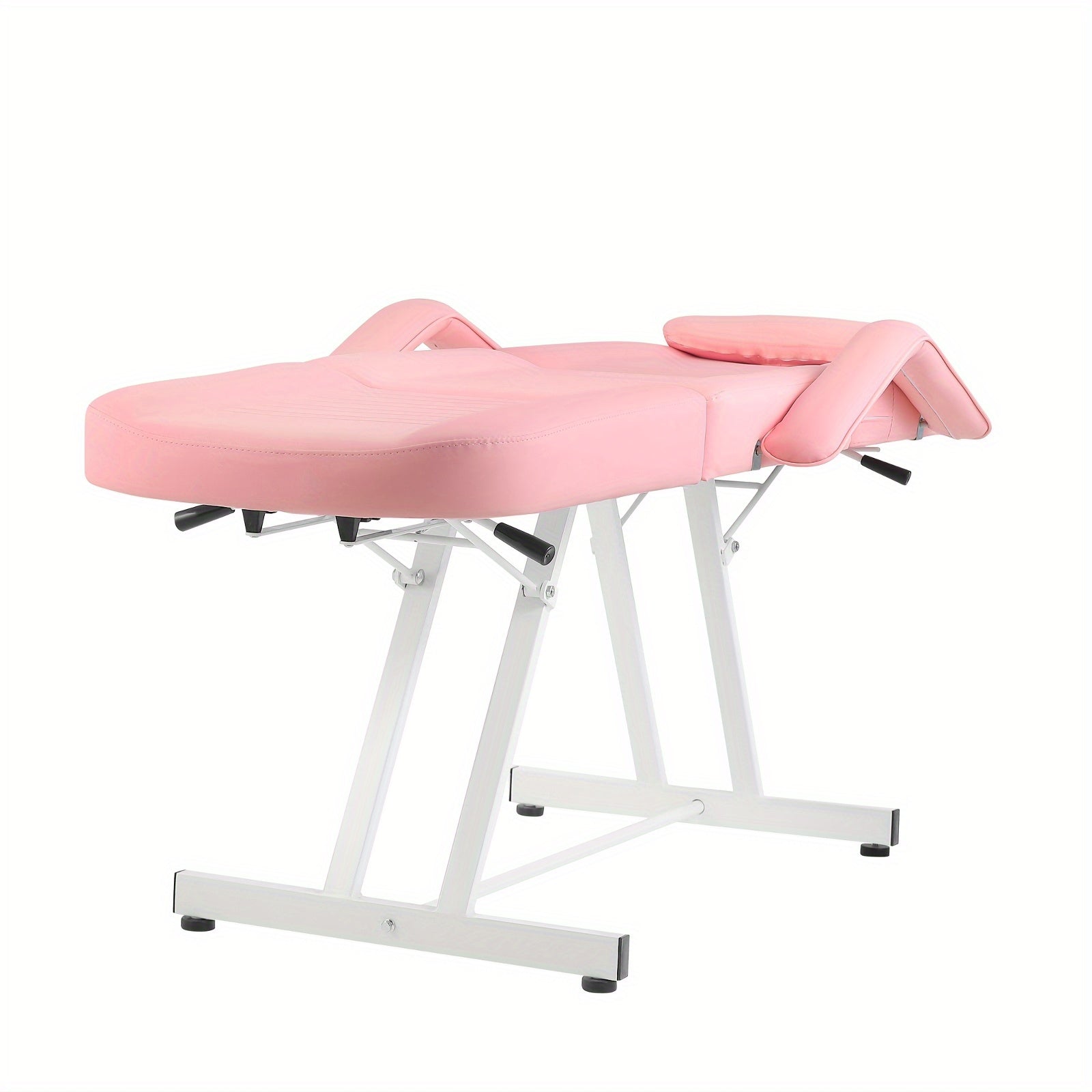Adjustable Facial Chair for Client Tattoo Chair Multi-Purpose 3-Section Beauty Bed Table with Hydraulic Stool