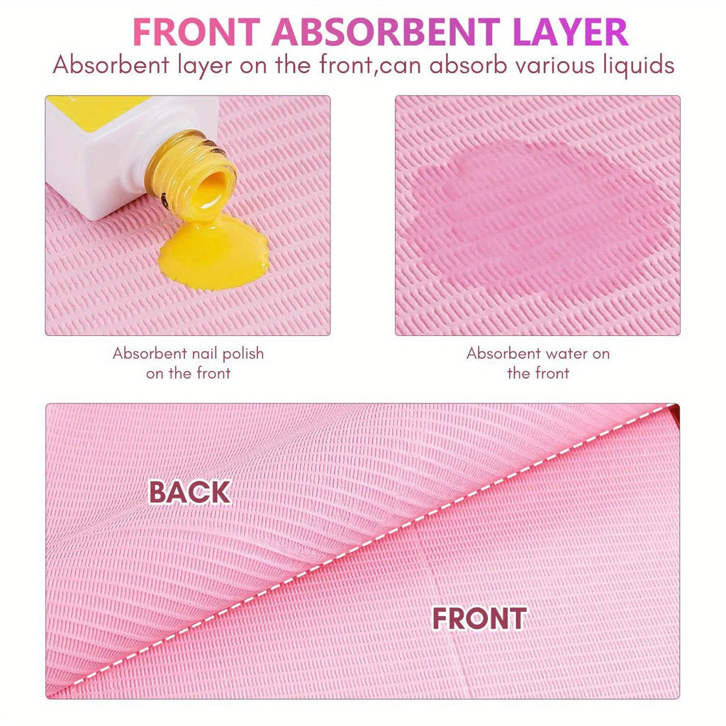 Pink Disposable Bib