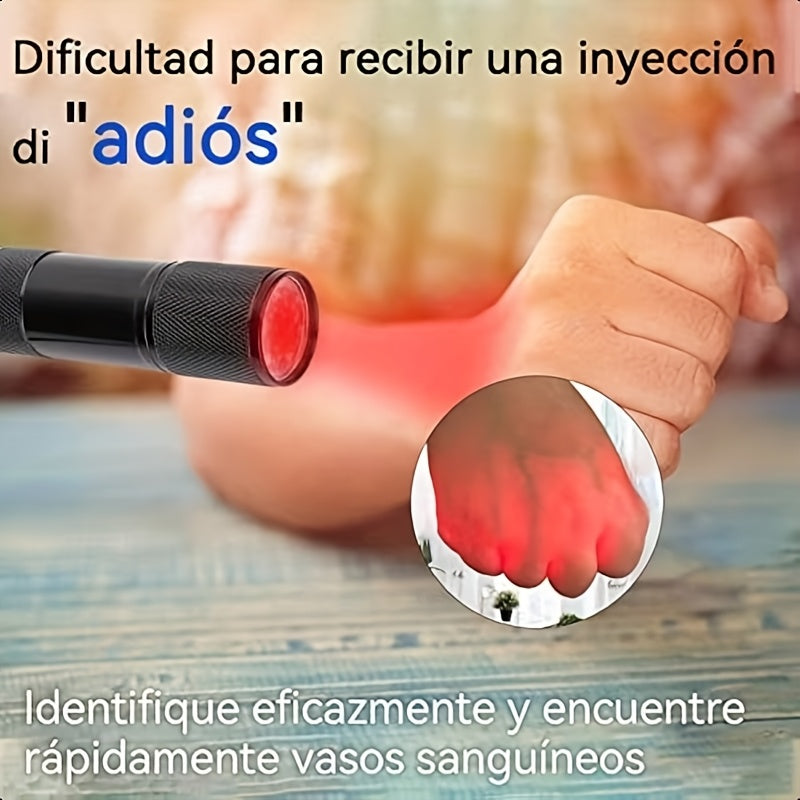 3pcs Set for Vein Positioning Care: Handheld Vein Scanner+ Pulse Detector, Vein Light| High-quality Durable Material, Portable Compact Nurse Tool(batteries Not Included)
