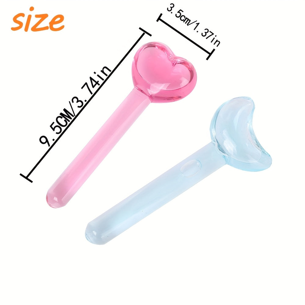 Set of 2 Ice Globes Designed for Facial And Eye Care, Beauty Massage Tools to Alleviate Puffiness, Redness, And Dark Circles
