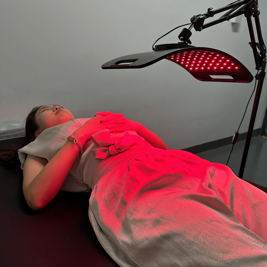 Red Light Therapy Lamp, Infrared Light Therapy with Stand - 660Nm Redlight And 850Nm