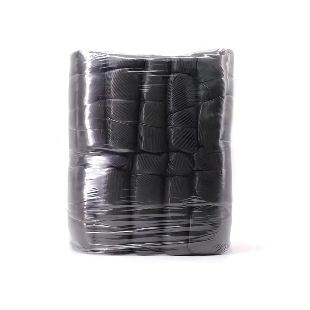 10pcs Black /pink Disposable Chair Covers Plastic Waterproof