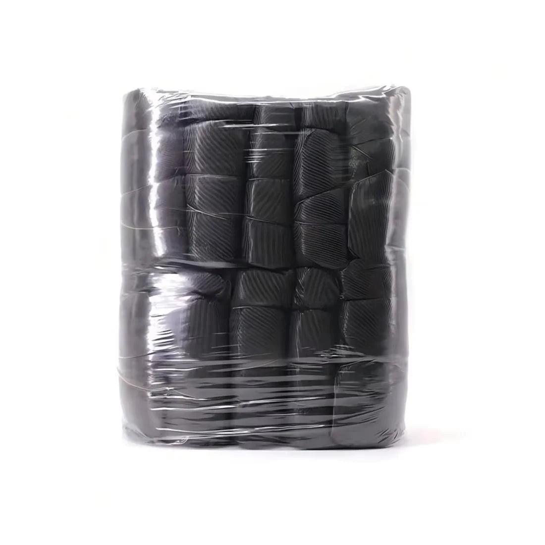 10pcs Black /pink Disposable Chair Covers Plastic Waterproof