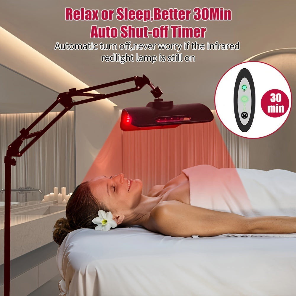 Red Light Therapy Lamp, Infrared Light Therapy with Stand - 660Nm Redlight And 850Nm
