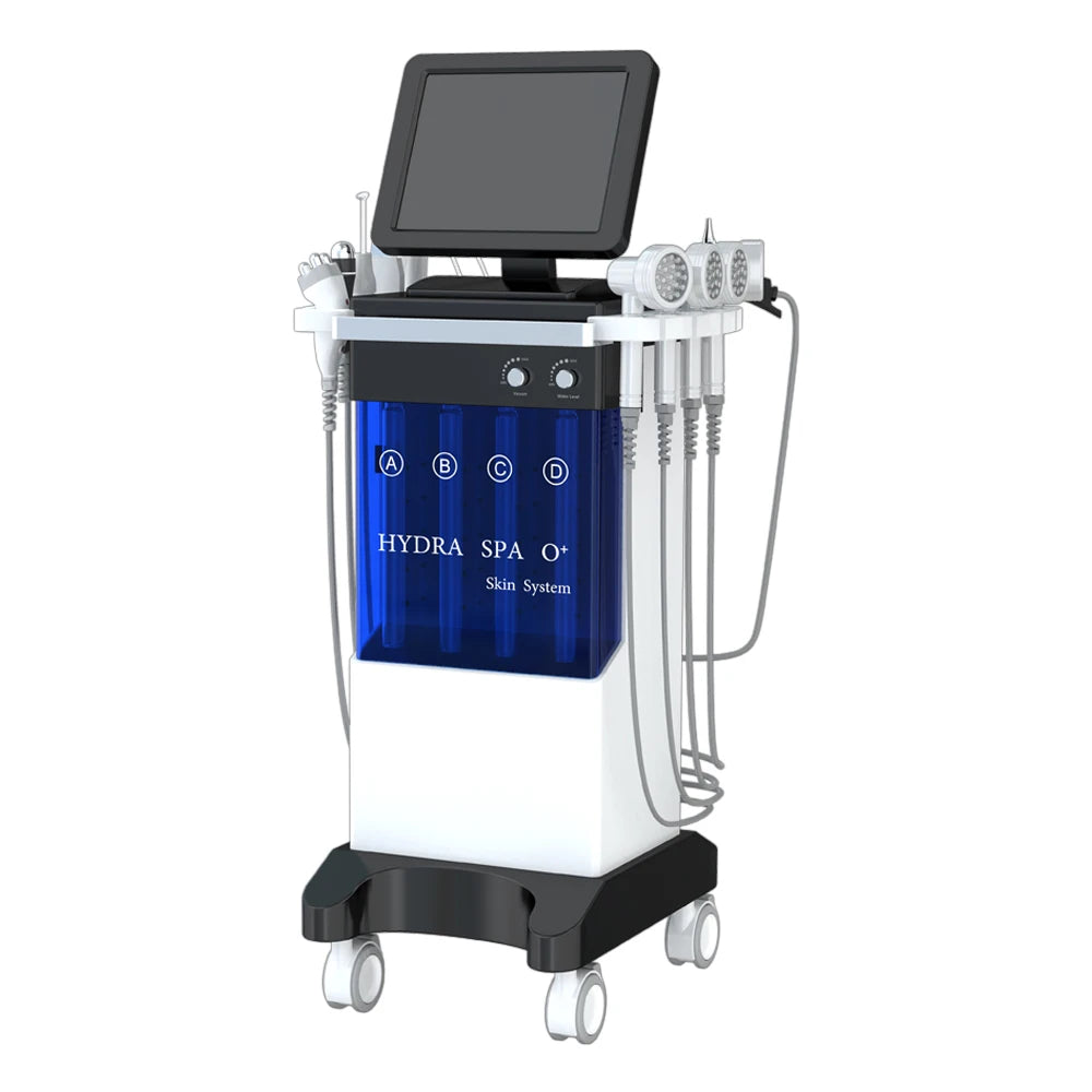 New 14 in 1 Bubble Oxygenation Ultrasonic Scrubber Hydrodermabrasion Hydro Facial Machine 2025