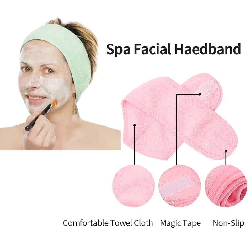 Med Spa Facial Adjustable Headband