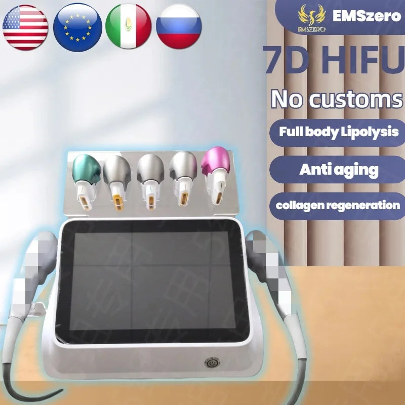 Professional 7D Beauty SPA Machine Body Tightening Burning Fat Skin Firming Slimming Body Sculpt HOT Salon Equipmen