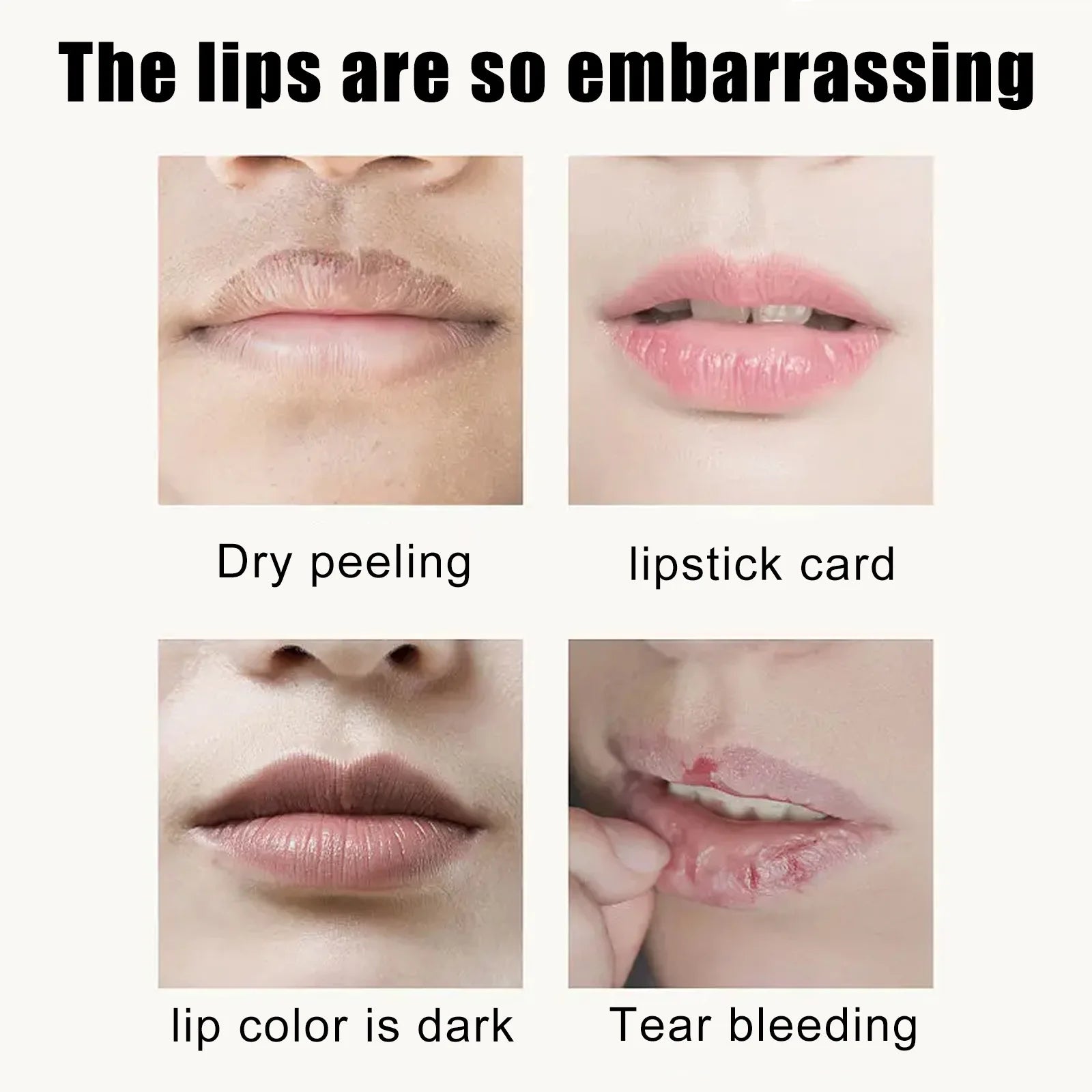 Collagen Cherry Lip Mask Nourishing Repair Lips Plumper Lighten Lines Firming Moisturizing Anti-dryness Labial Gel Patch