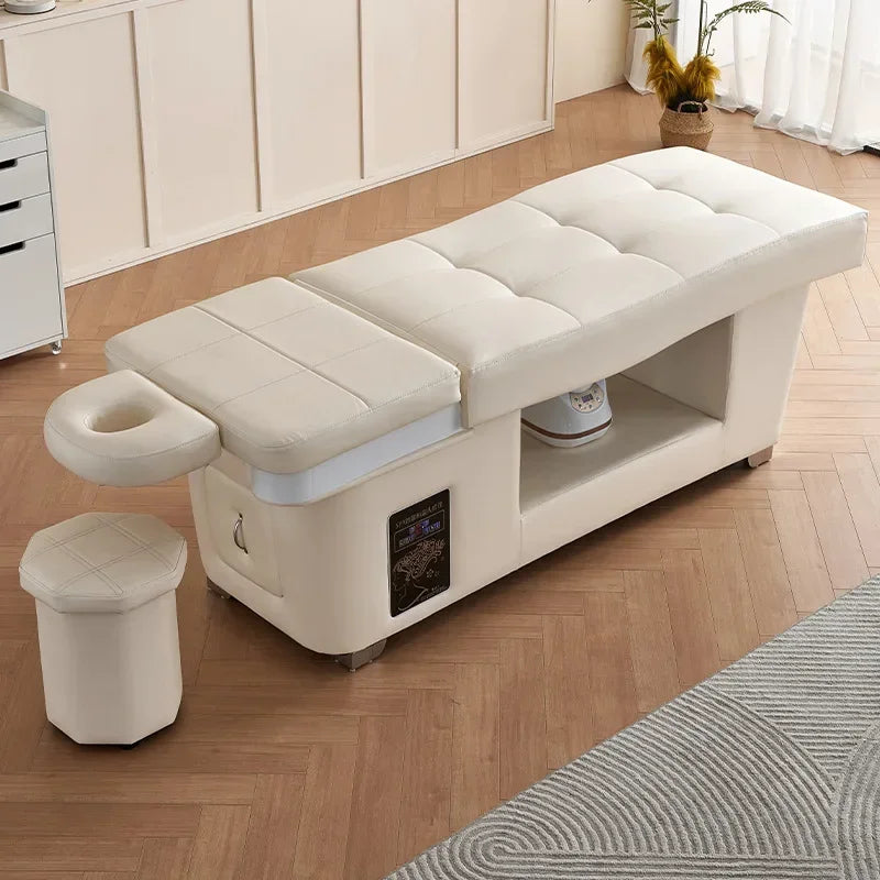 Shampoo Bed for Hair Salon Spa Machine with massage table