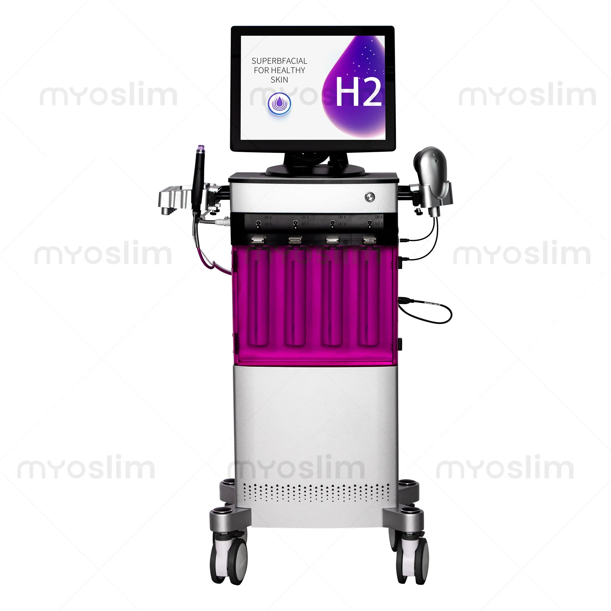 Oxygen Facial Machine 10 in 1 facial Machine Professional Skin Care Device For Deep Cleansing Face Lifting CE Approve