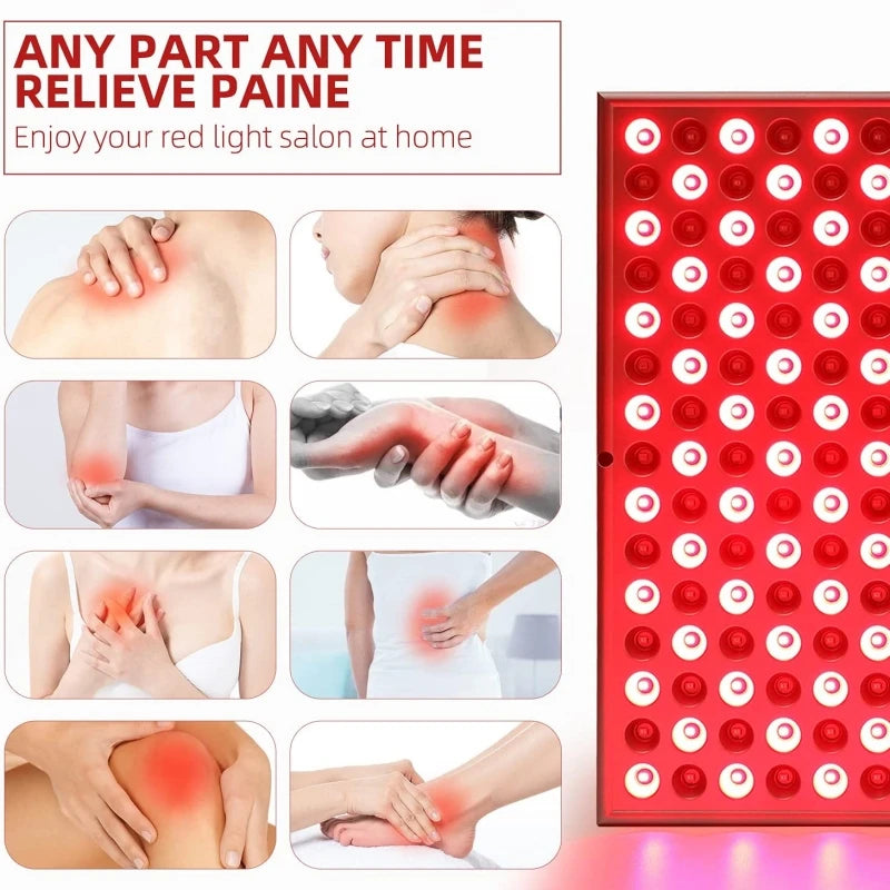 LED Red Light Therapy Panel Lamp for 225 LED