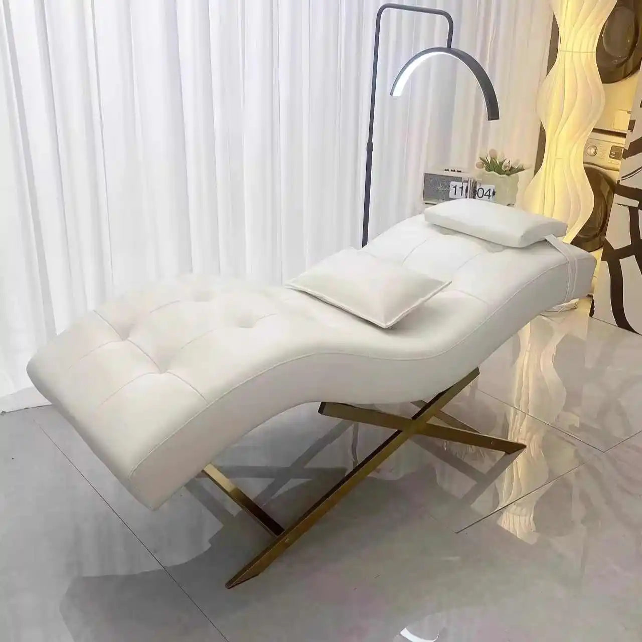 XingSheng Beauty Care Bed Facial Hydrotherapy Deck Chair Massage Table Salon Eyelash Beds Whole Body SPA Furniture