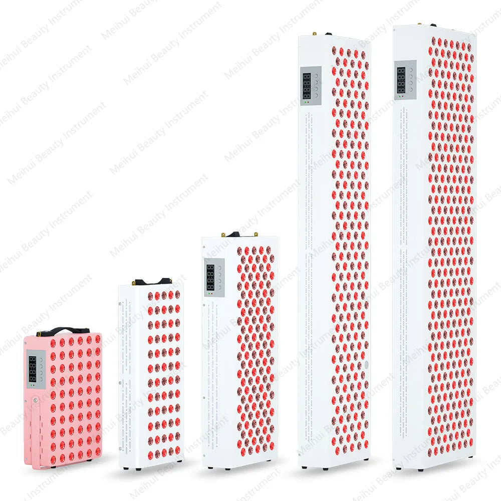 Red Light Treatment Panel Light 630nm 660nm Near-infrared Treatment Light 810nm 850nm LED Facial and Body Beauty Equipment