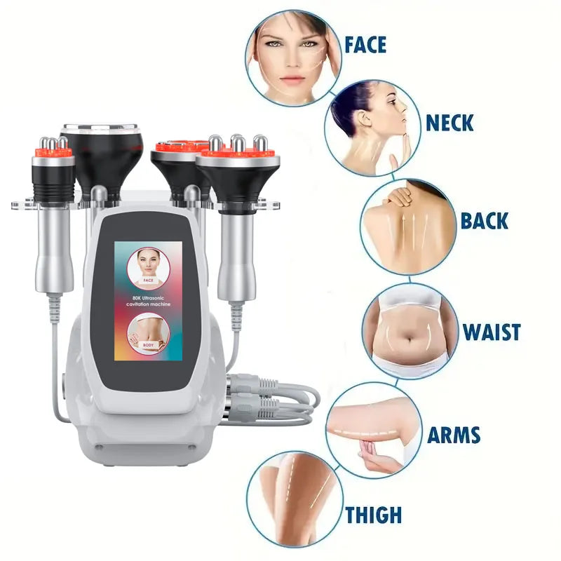 80K 4 In1 Cavitation Body Slimming Machine Facial Massage/ Skin Tighten
