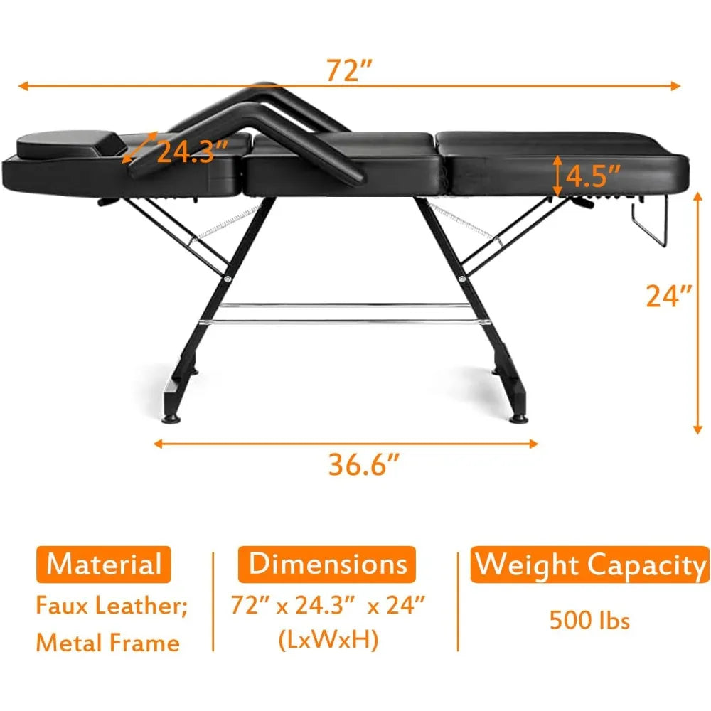 Slay All Day Spa Bed with Hydraulic Stool