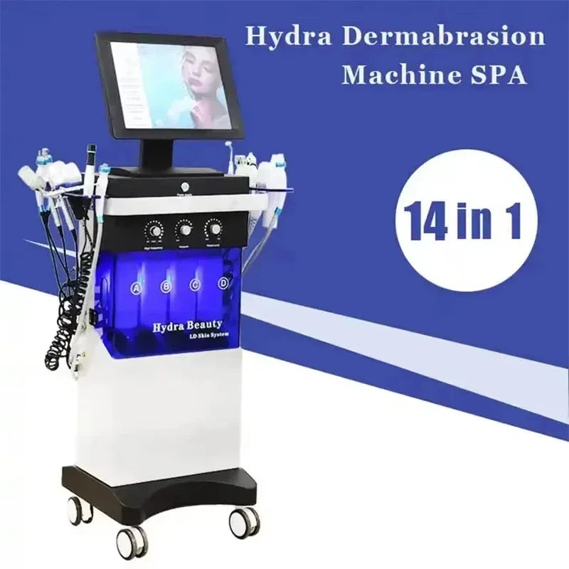 18 In 1 Hydra Oxygen Facial Machine- Deep Skin Cleansing