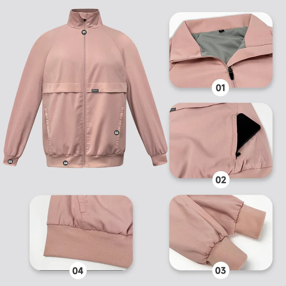 Long Sleeve Scrub Jacket