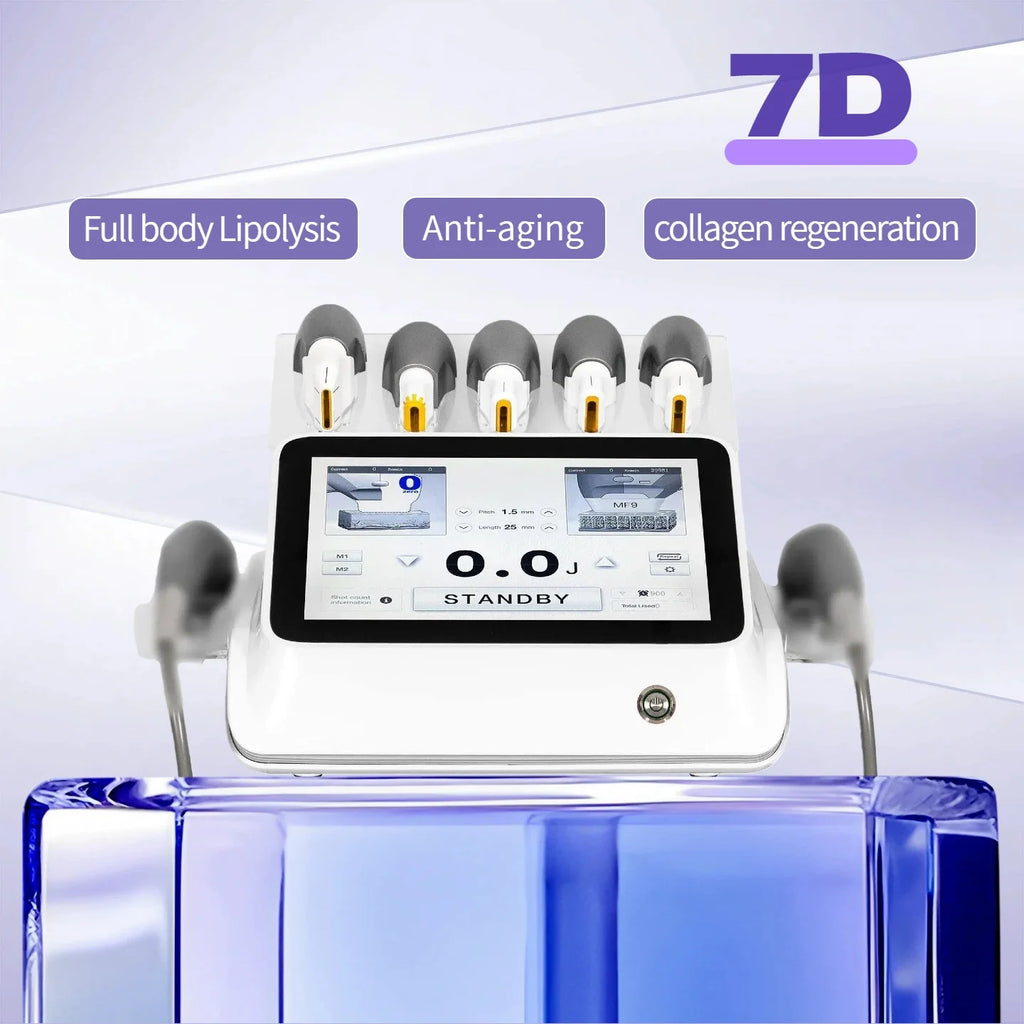 Professional 7D Beauty SPA Machine Body Tightening Burning Fat Skin Firming Slimming Body Sculpt HOT Salon Equipmen
