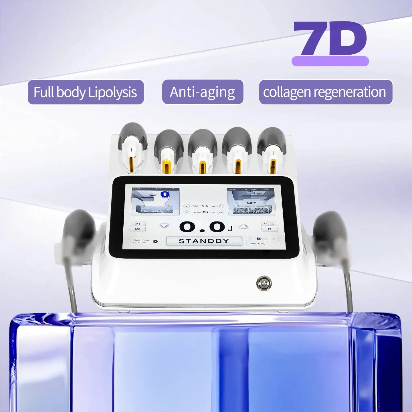 Professional 7D Beauty SPA Machine Body Tightening Burning Fat Skin Firming Slimming Body Sculpt HOT Salon Equipmen