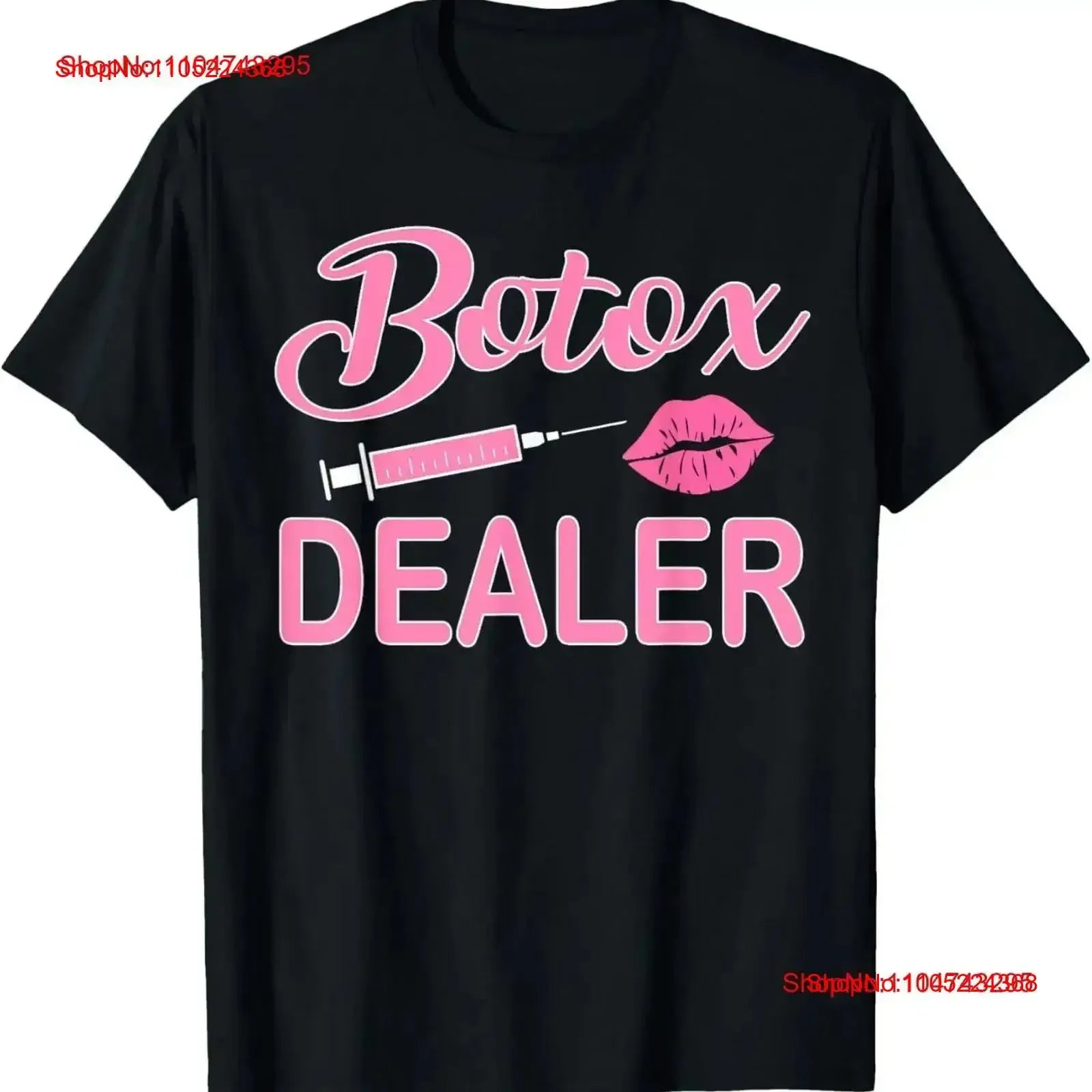 Botox Dealer Nurse Injector Aesthetic Nursing T Shirt vintage Washed Top For Everyday Wear Breathable Comfortable Soft fashion