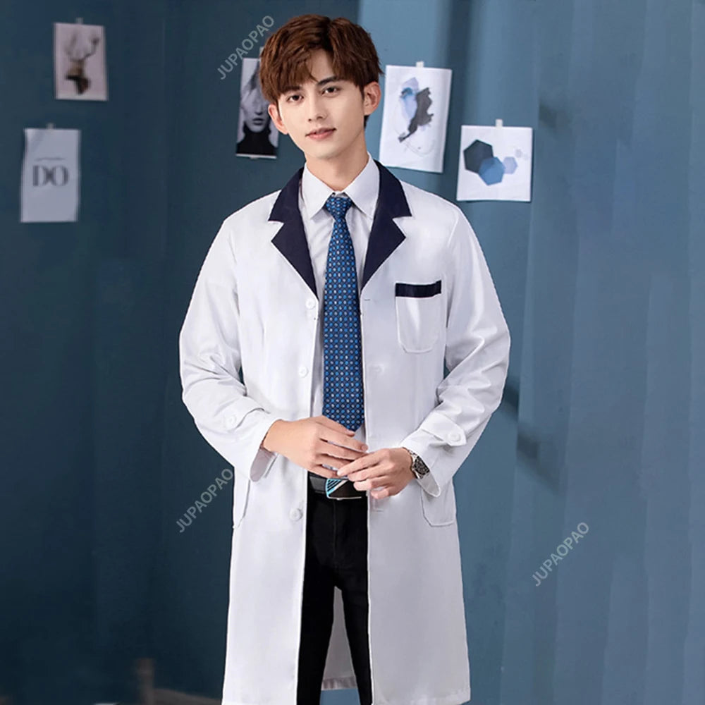 Long Sleeve Medical Uniform Nurse Coat