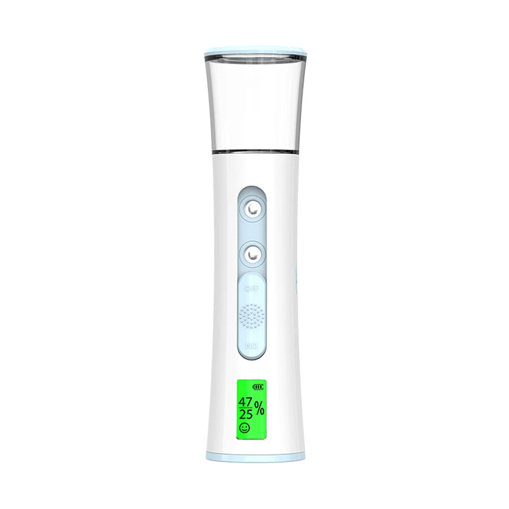 Keep it Steamy- Double Spray-head Nano Mist Sprayer 30ml LED Display Portable Facial Steamer Hydrating Humidifier