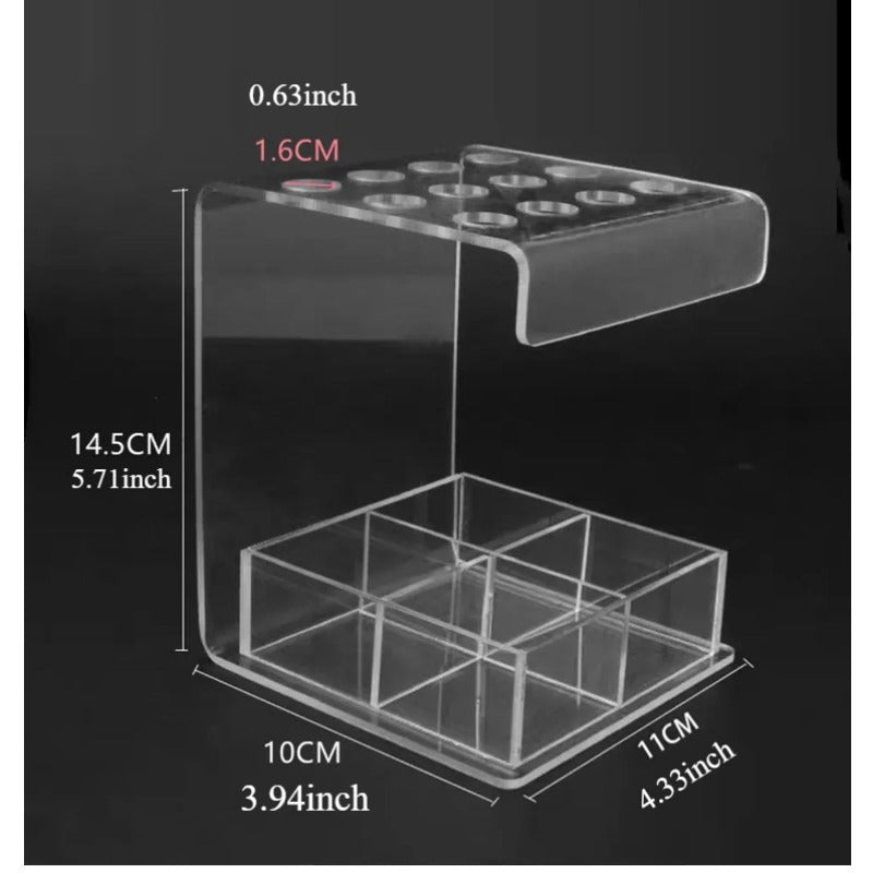 Acrylic Transparent Syringe holder