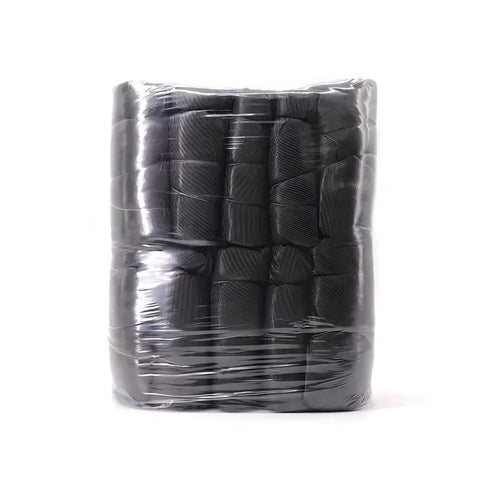 10pcs Black /pink Disposable Chair Covers Plastic Waterproof