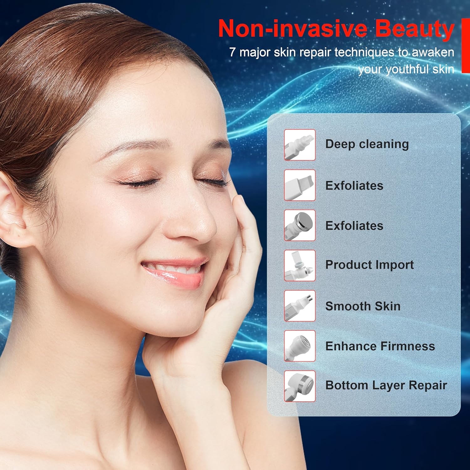 8-in-1 Hydro Dermabrasion & Skin Analysis System