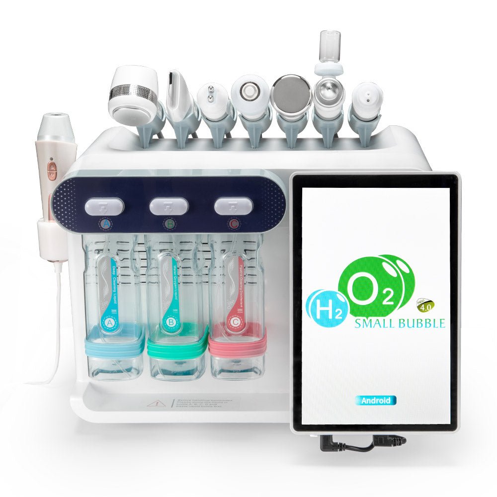 8-in-1 Hydro Dermabrasion & Skin Analysis System